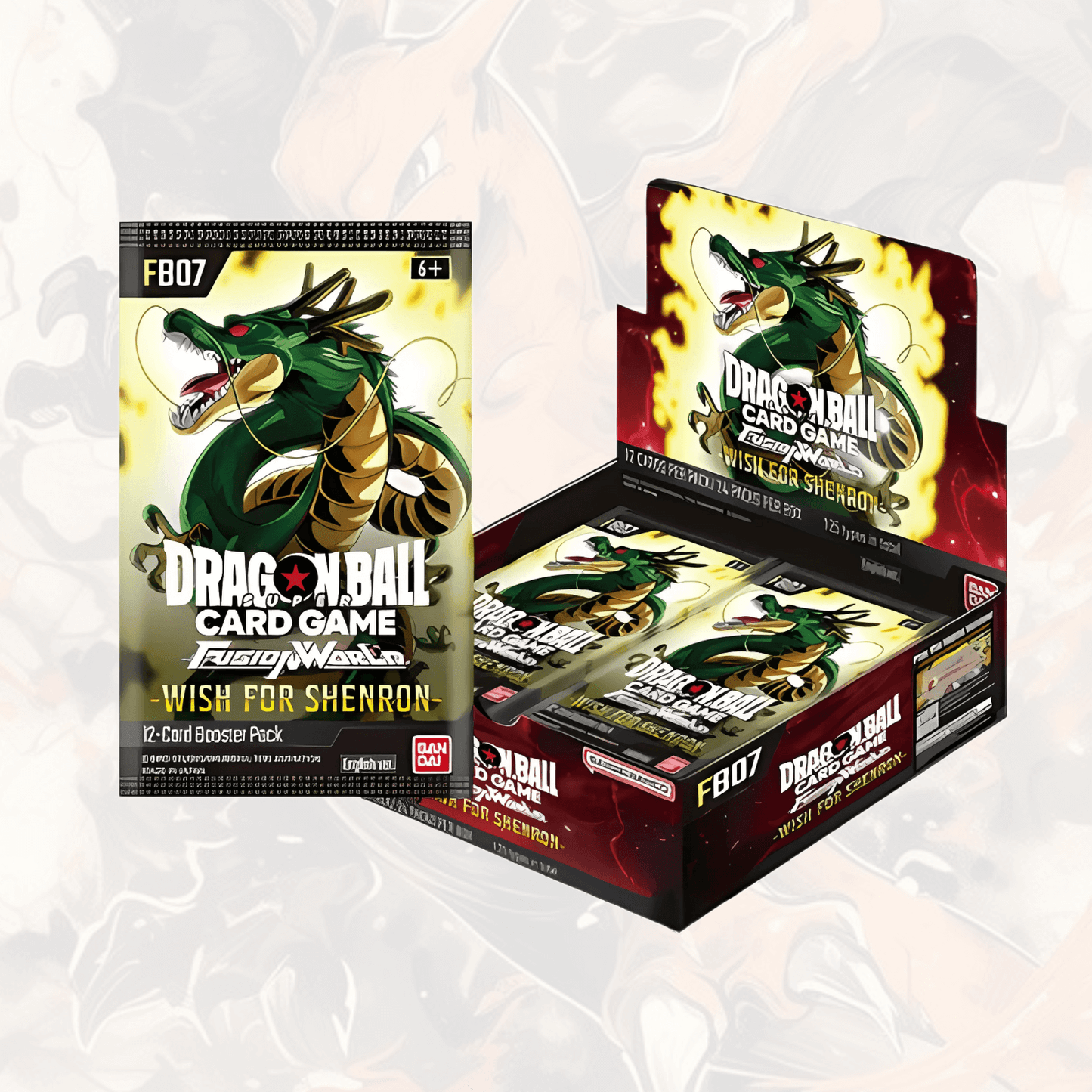 (PRE-ORDER)Dragon Ball Super Card Game Fusion World Wish for Shenron FB07 Display – 24 Buste (JP)/Prossimamente