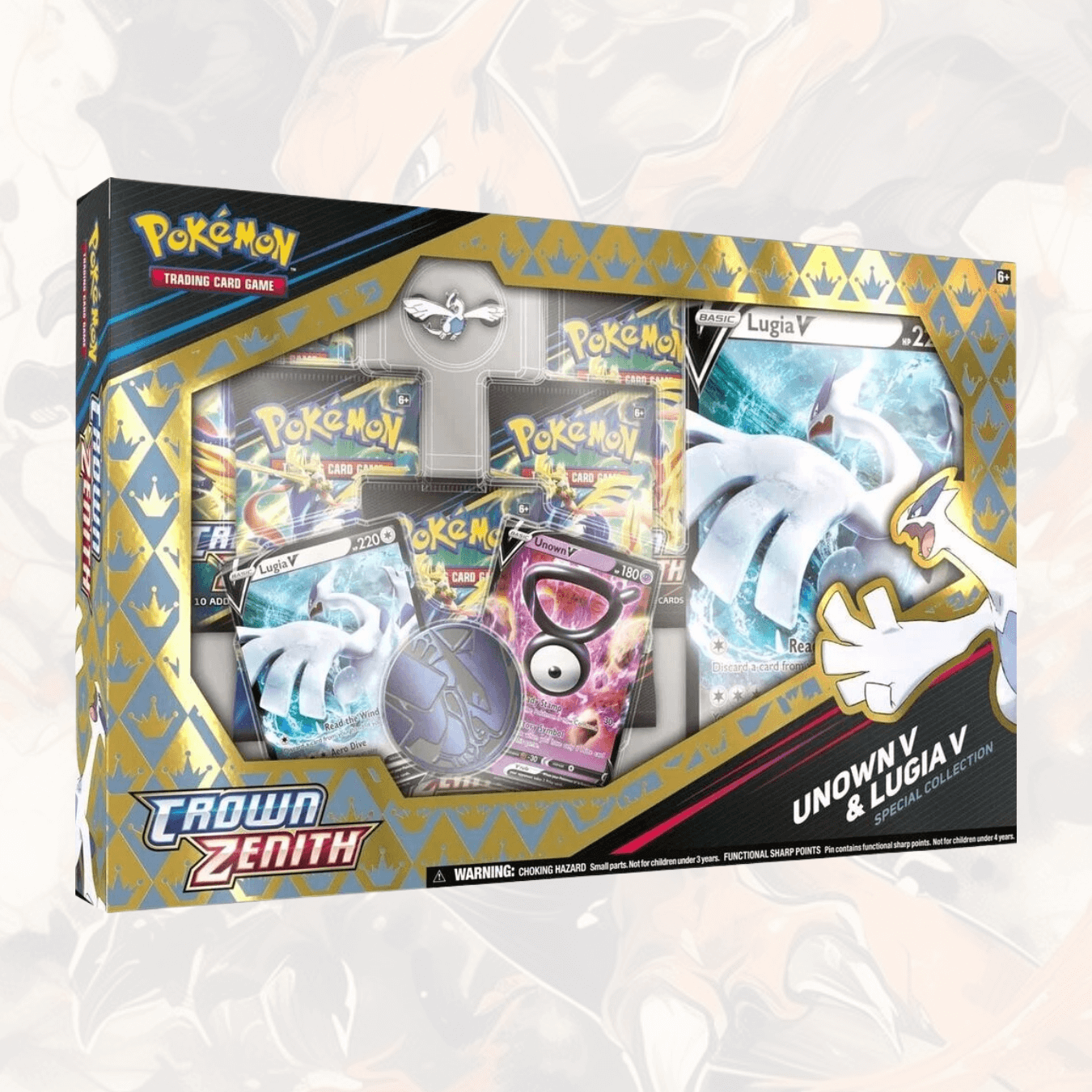 Pokémon TCG: Crown Zenith – Lugia & Unown Premium Box (ENG)