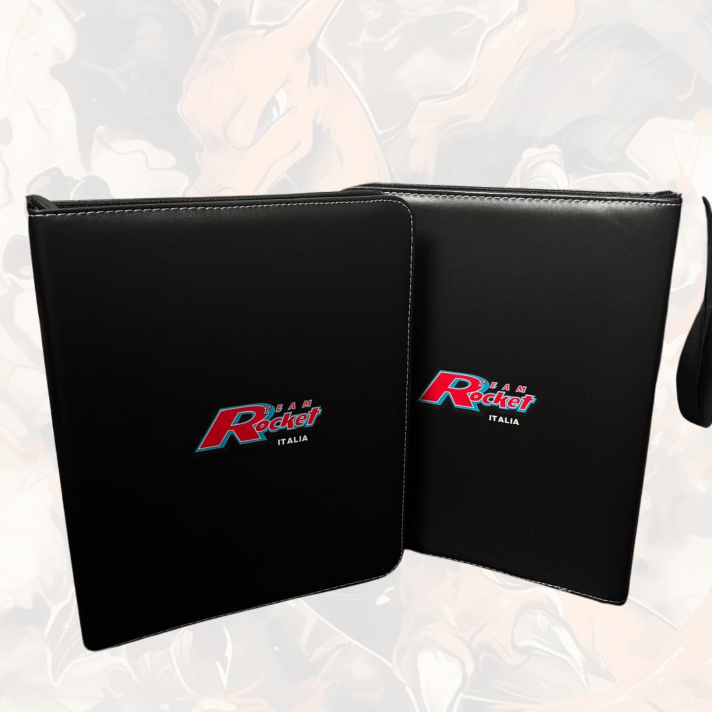 Raccoglitore Carte Pokémon 900 Slot – 50 Fogli da 18 Slot | Team Rocket Italia
