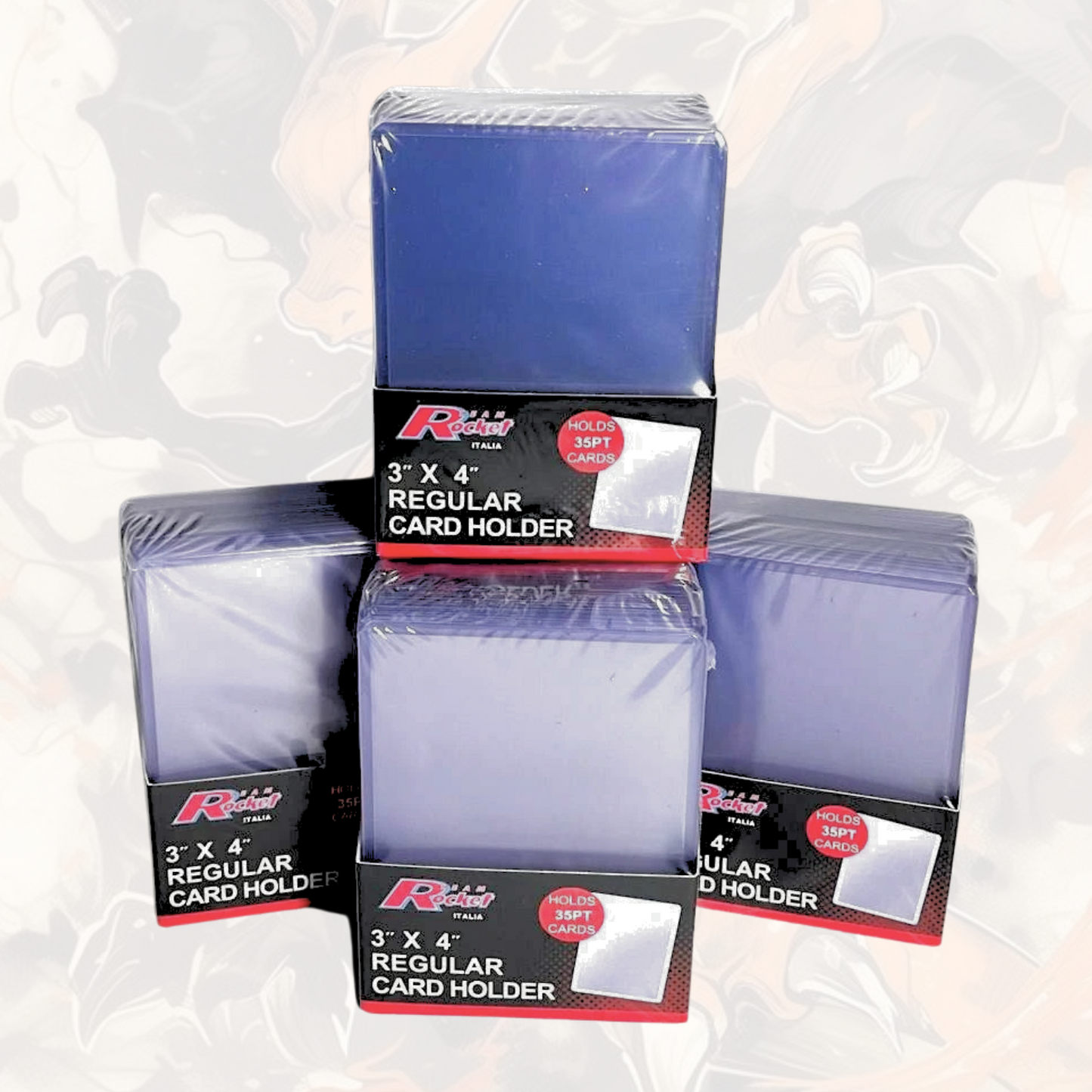 Top Loader per Carte Pokémon – Confezione da 25 pz | Team Rocket Italia