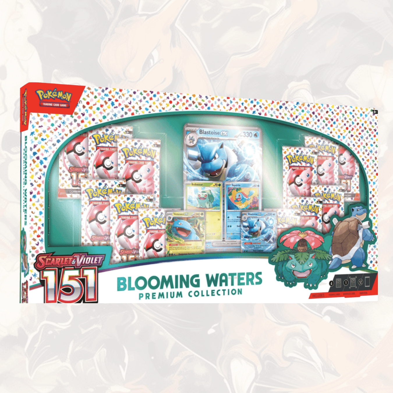 Pokémon TCG: 151 Scarlet & Violet – Blooming Waters Premium Collection (ENG)