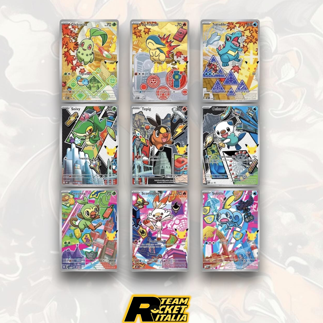 full set x9 carte promo SERIE 2