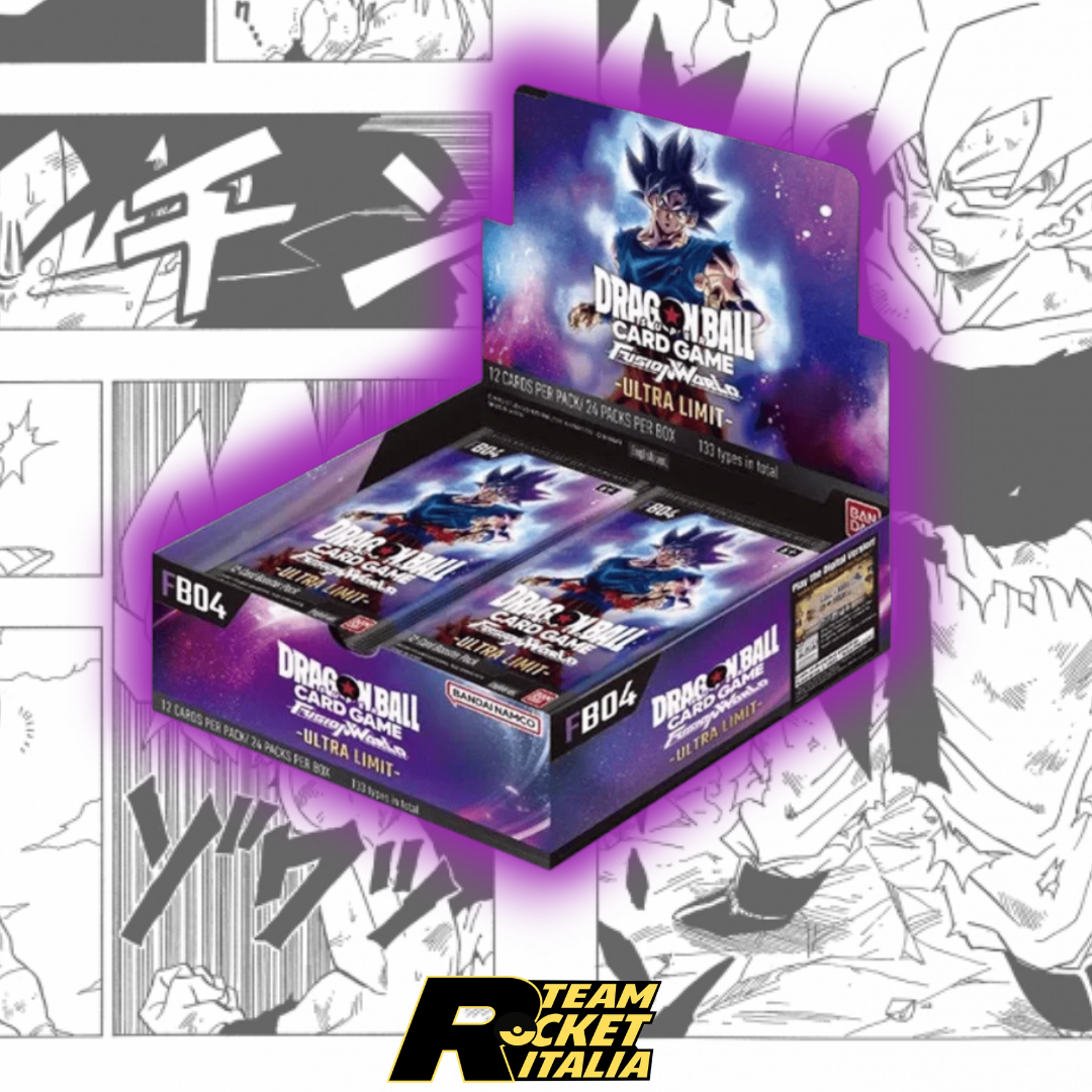 Fusion World 04 Box FB-04 – Ultra Limit – Dragon Ball Super TCG Booster Display (24 Packs) – EN