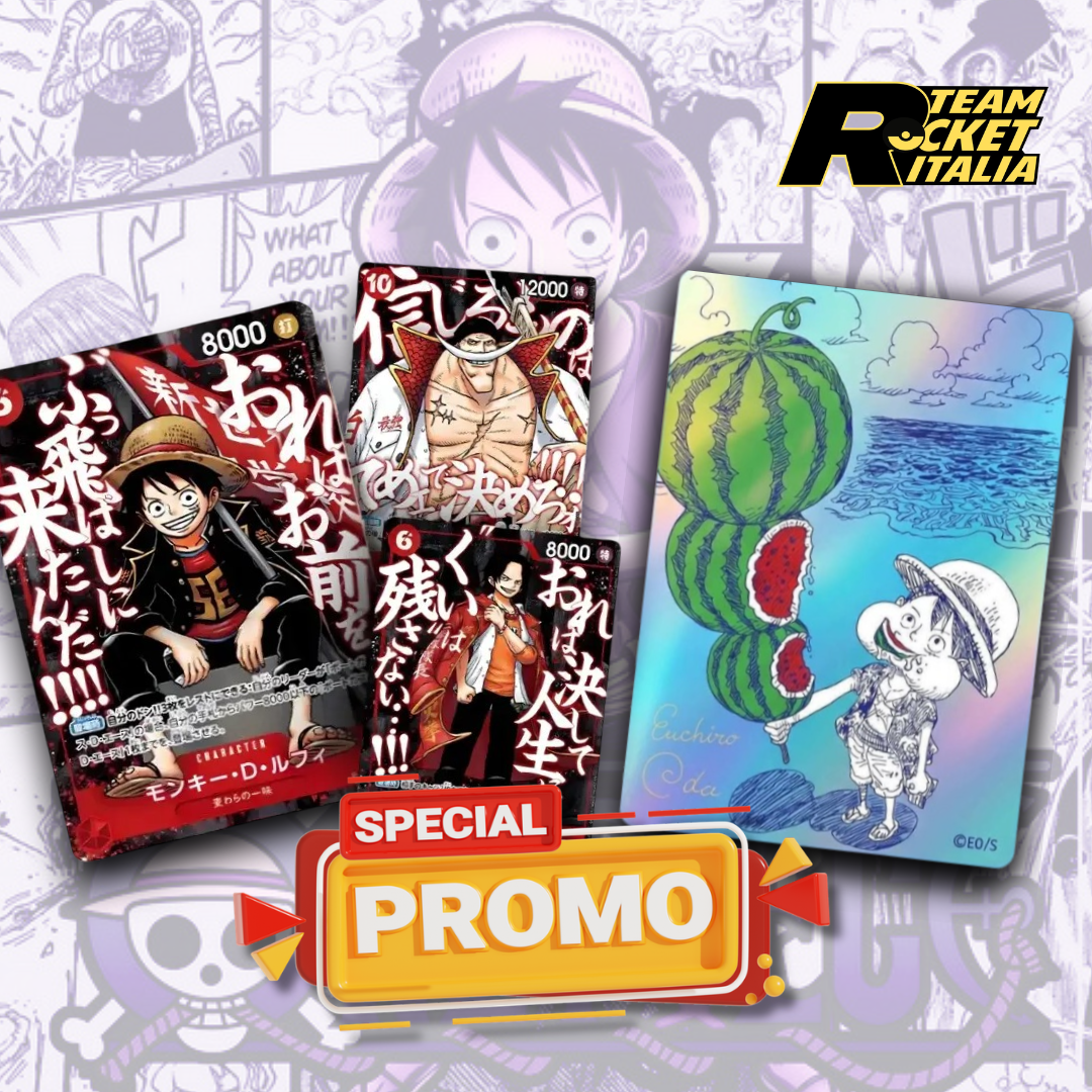 LUFFY WATERMELON 2026 + Strongest Pack at The Top (JP) PROMO BUNDLE