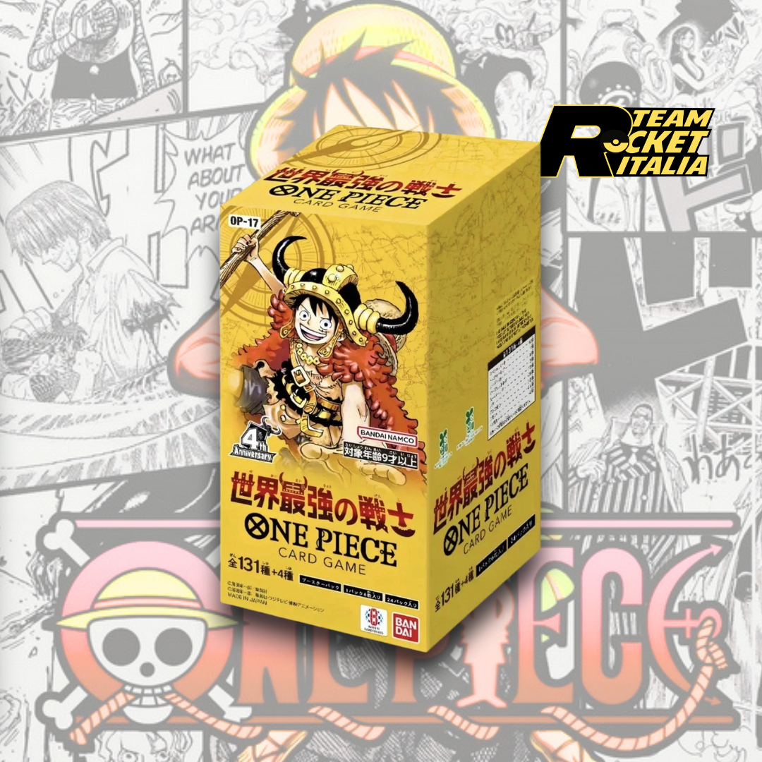 One Piece Op-17 4th Anniversary (JP) Preorder- SECONDA WAVE
