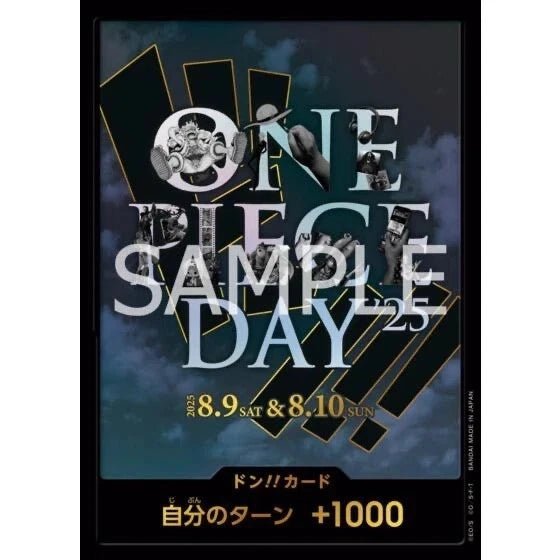 One Piece Card Game Premium Card Collection One Piece Day 25 (JAP)