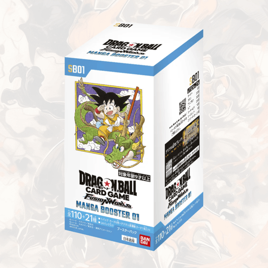 Dragon Ball Card Game Fusion World Manga Booster Vol. 1 SB01 Box JAP PREORDER
