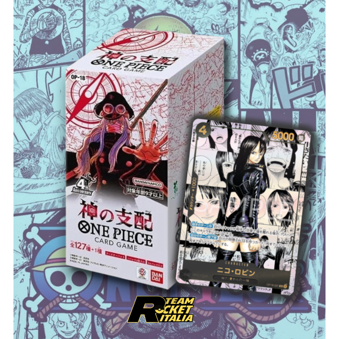 Pre order One Piece OP-18 BOX JAP