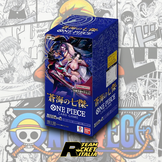 One Piece - The Azure Sea's Seven OP14 - Display da 24 Buste (JAP)