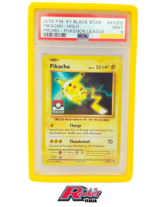 Bumper Protettivo per Carte Gradate – Compatibili PSA/GRAAD| Team Rocket Italia-Yellow