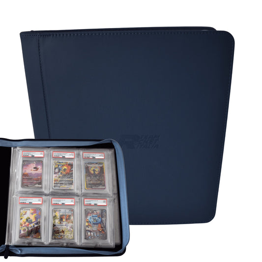 Maxi Binder Carte Gradate  V.2.0  "Blu Navy-Grigio"