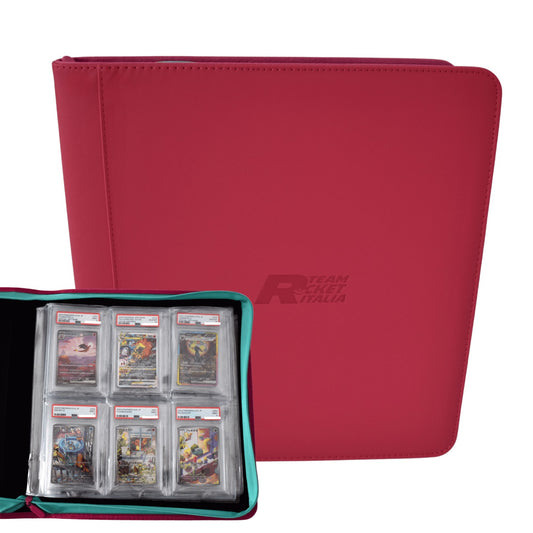 Maxi Binder Carte Gradate  V.2.0  "Fuchsia-Aquamarine"