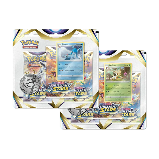 Pokemon - Sword & Shield Brilliant Stars 3 Pack Blister [EN]