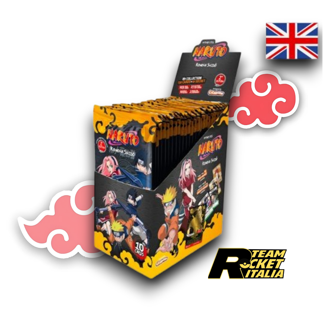 Naruto TCG: Box Pack – Konoha Shido – ENG – Seconda Edizione Primo Set