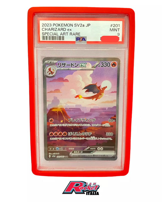 Bumper Protettivo per Carte Gradate – Compatibili PSA/GRAAD| Team Rocket Italia-RED